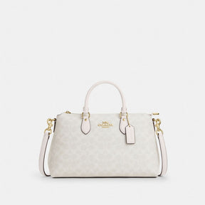 Georgia Satchel Bag In Signature Canvas