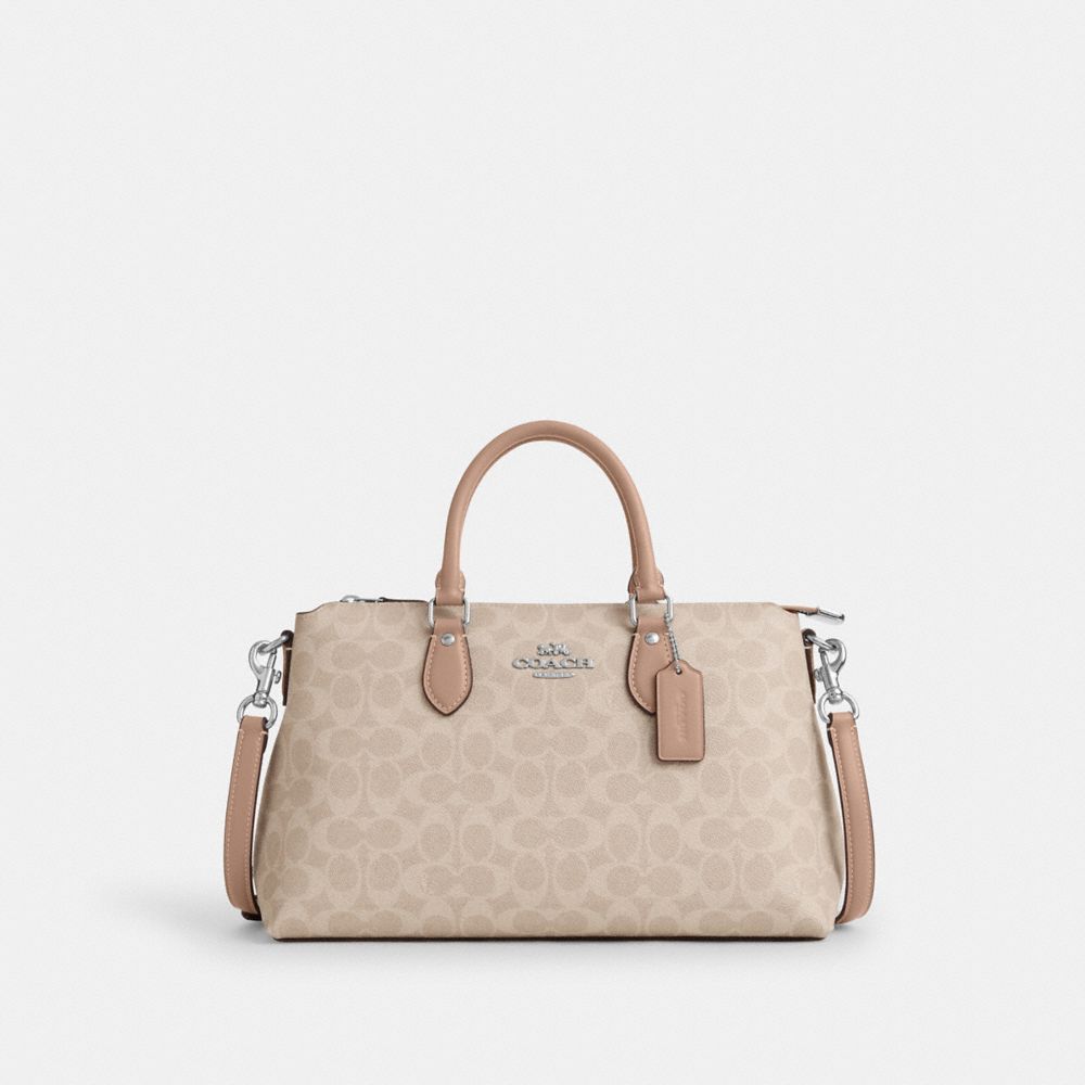Georgia Satchel Bag In Signature Canvas