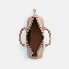 Georgia Satchel Bag In Signature Canvas