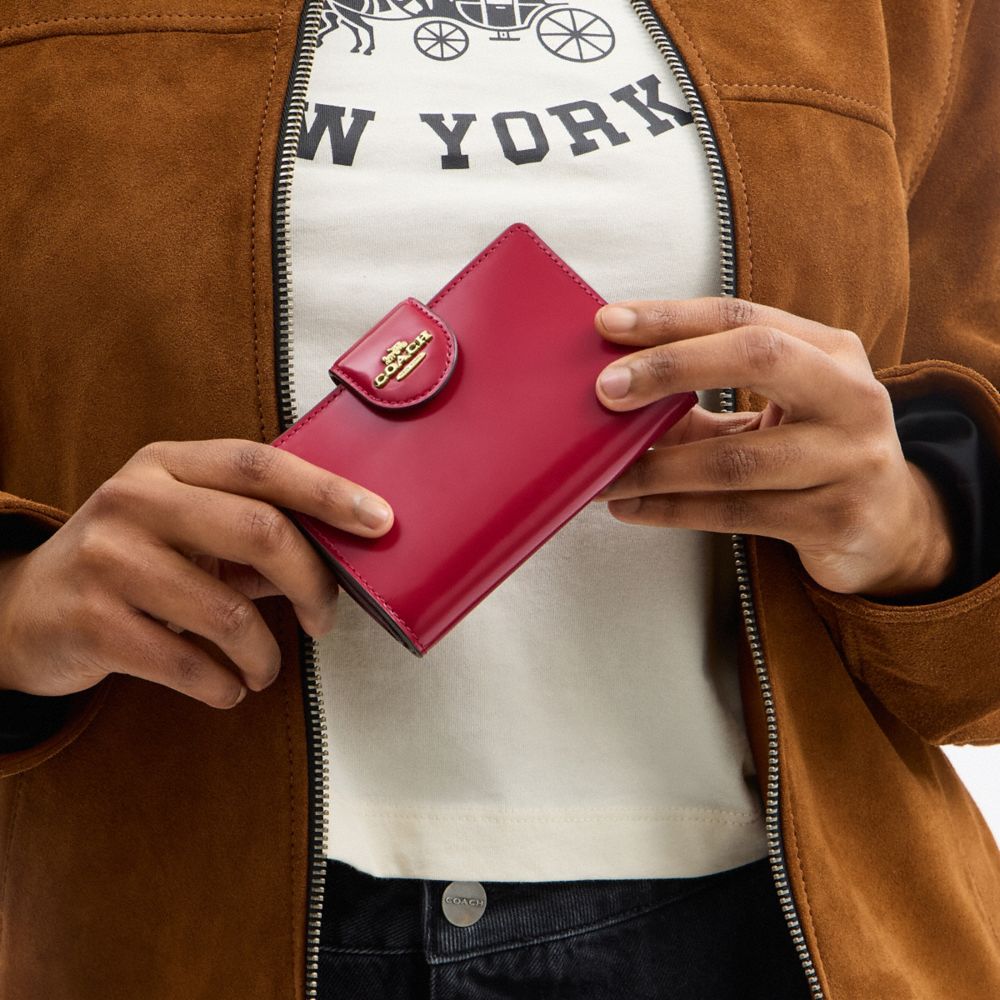 Medium Corner Zip Wallet