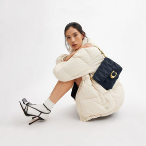 Times Square Tabby Shoulder Bag With Quilting