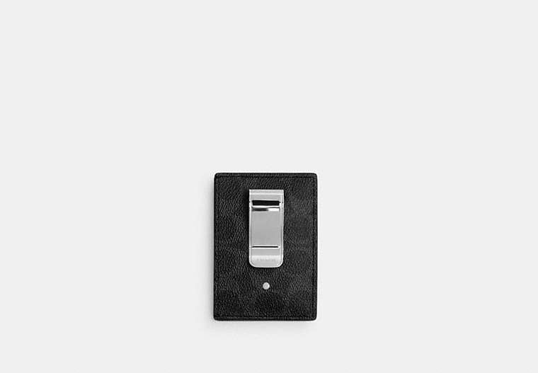 Money Clip Card Case In Signature Canvas