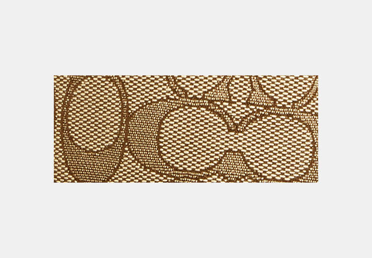 Signature Jacquard Flat Brim Hat