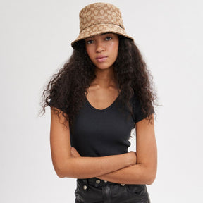 Signature Jacquard Bucket Hat