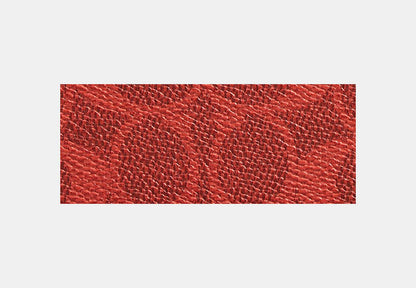 Long Zip Around Wallet In Signature Canvas