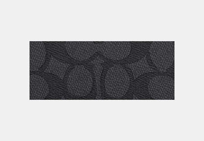 Long Zip Around Wallet In Signature Canvas