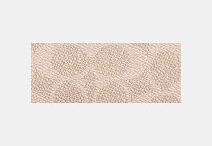 Long Zip Around Wallet In Signature Canvas