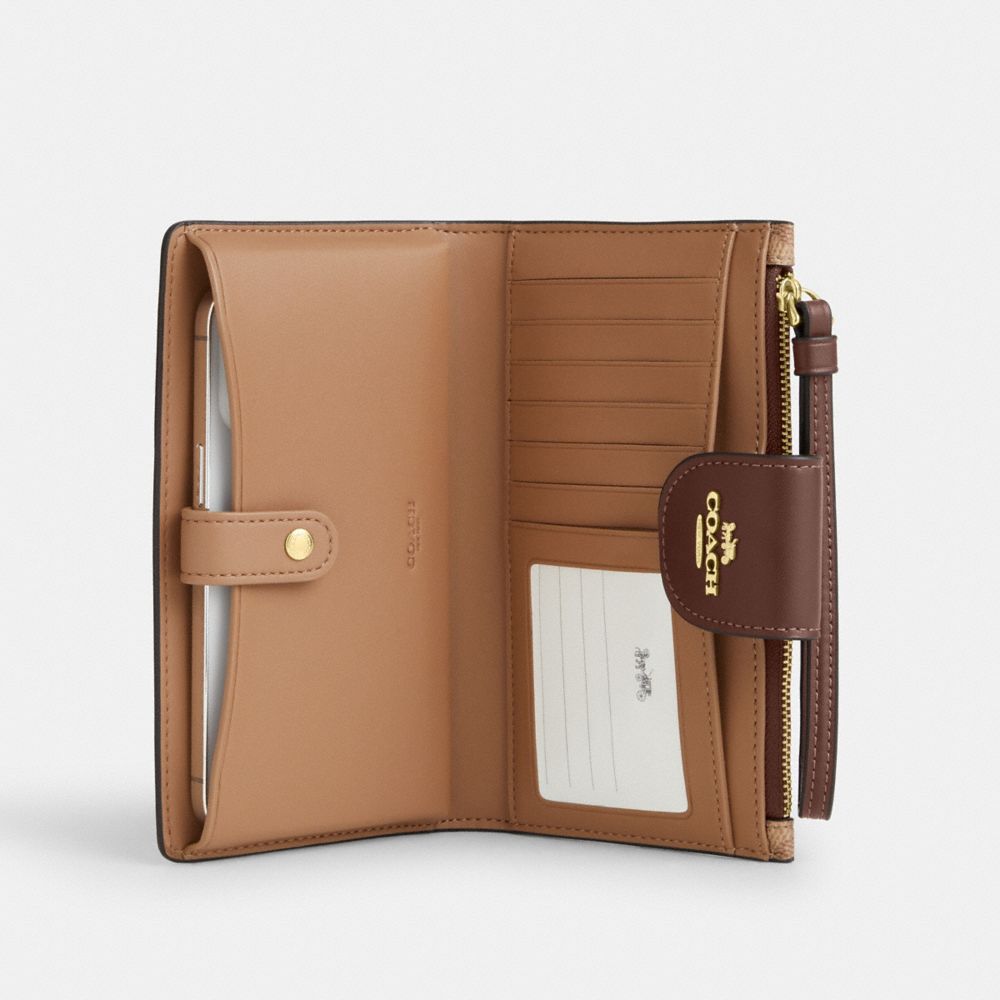 Phone Wallet In Signature Canvas