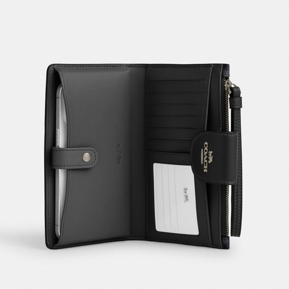 Phone Wallet In Signature Canvas