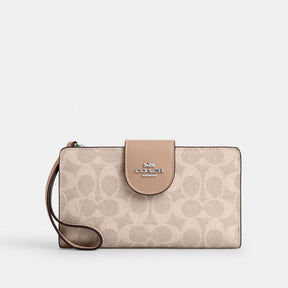 Phone Wallet In Signature Canvas