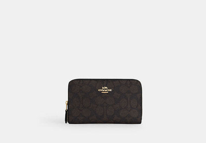 Medium Id Zip Wallet In Signature Canvas