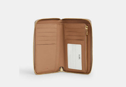 Medium Id Zip Wallet In Signature Canvas