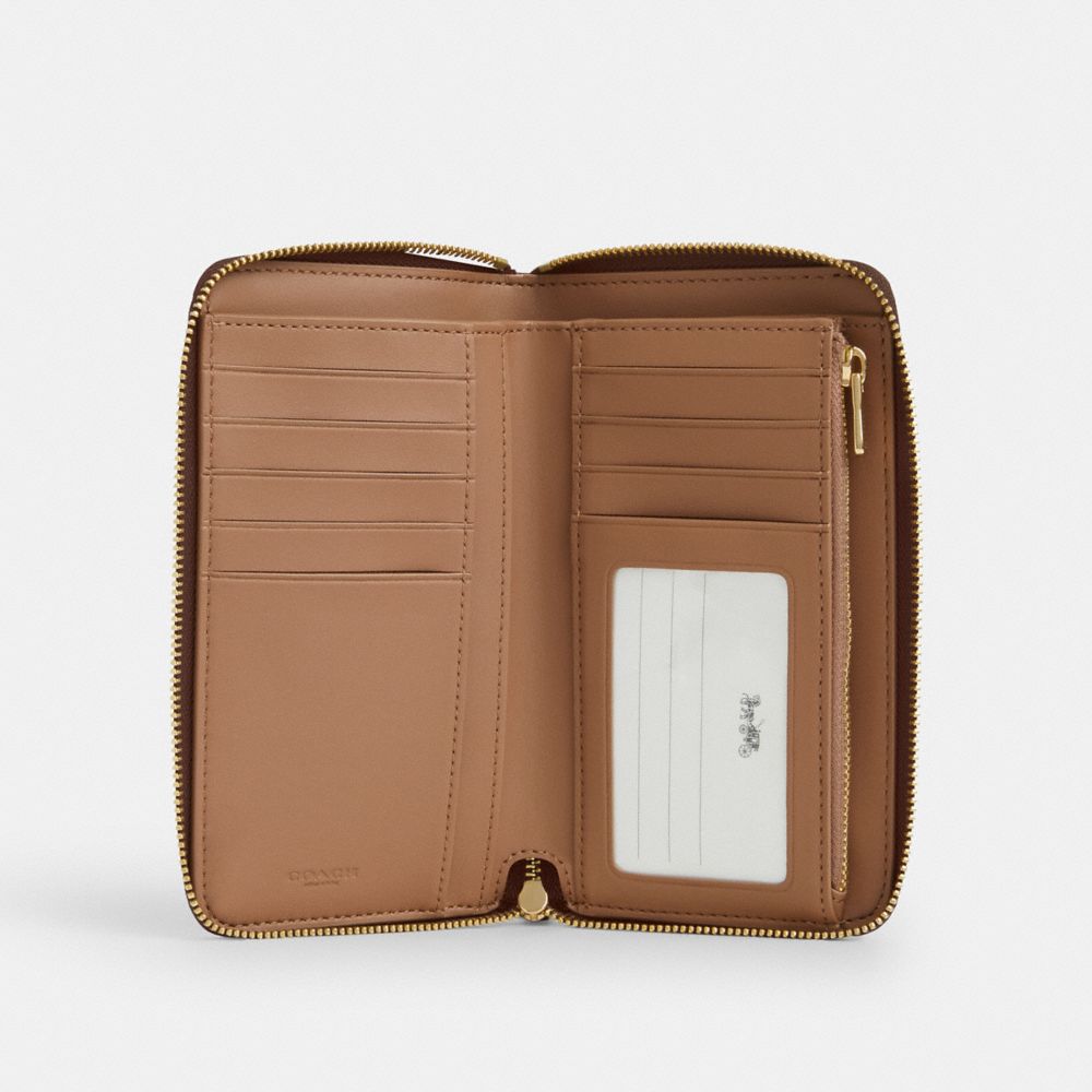 Medium Id Zip Wallet In Signature Canvas