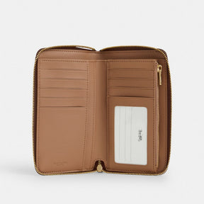 Medium Id Zip Wallet In Signature Canvas