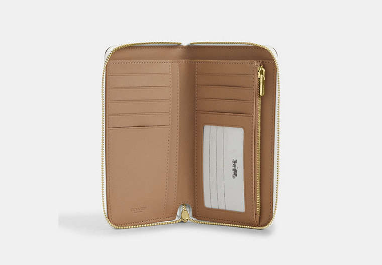 Medium Id Zip Wallet In Signature Canvas