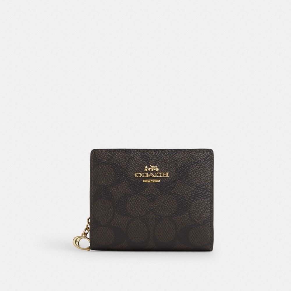 Snap Wallet With Cherry Print