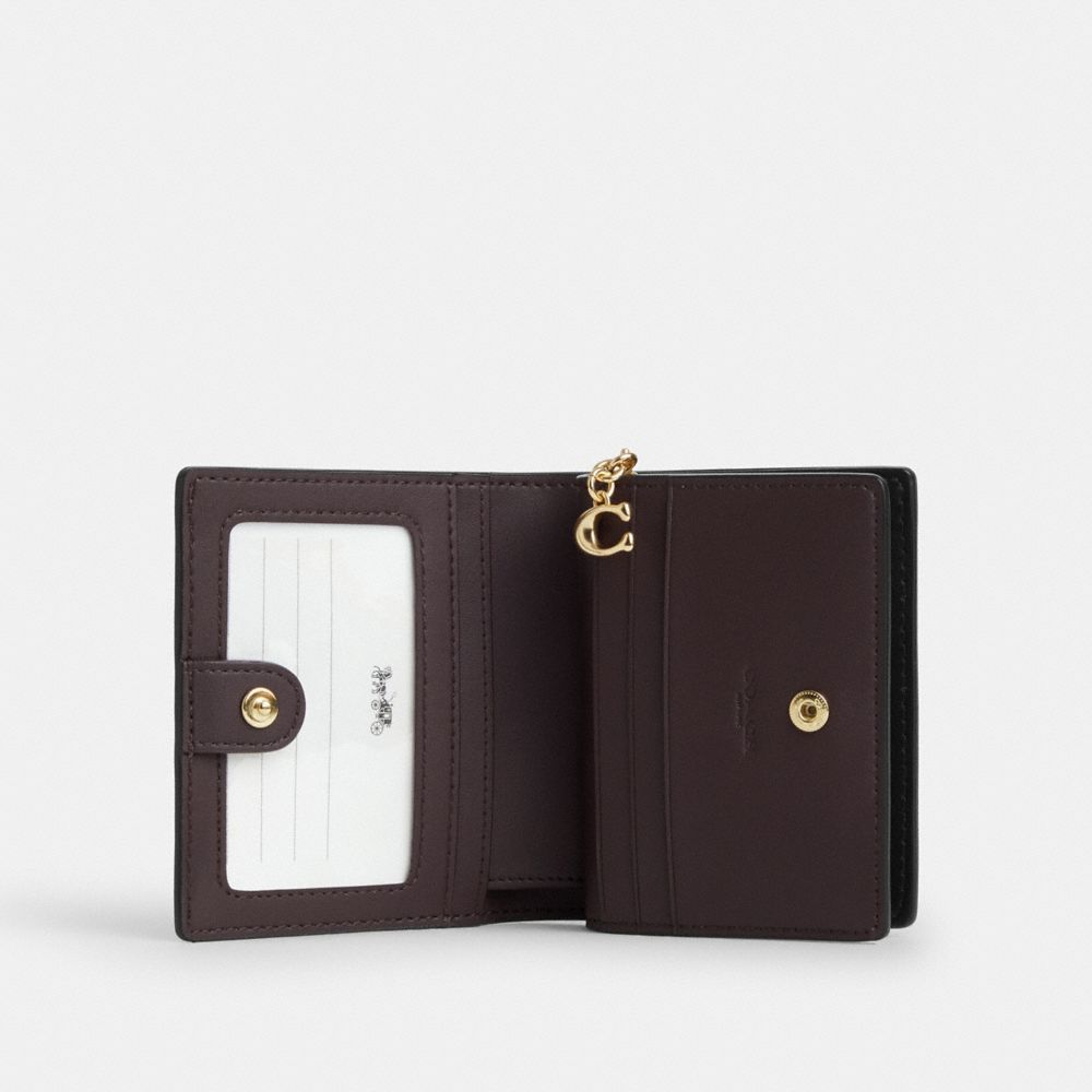 Snap Wallet With Cherry Print
