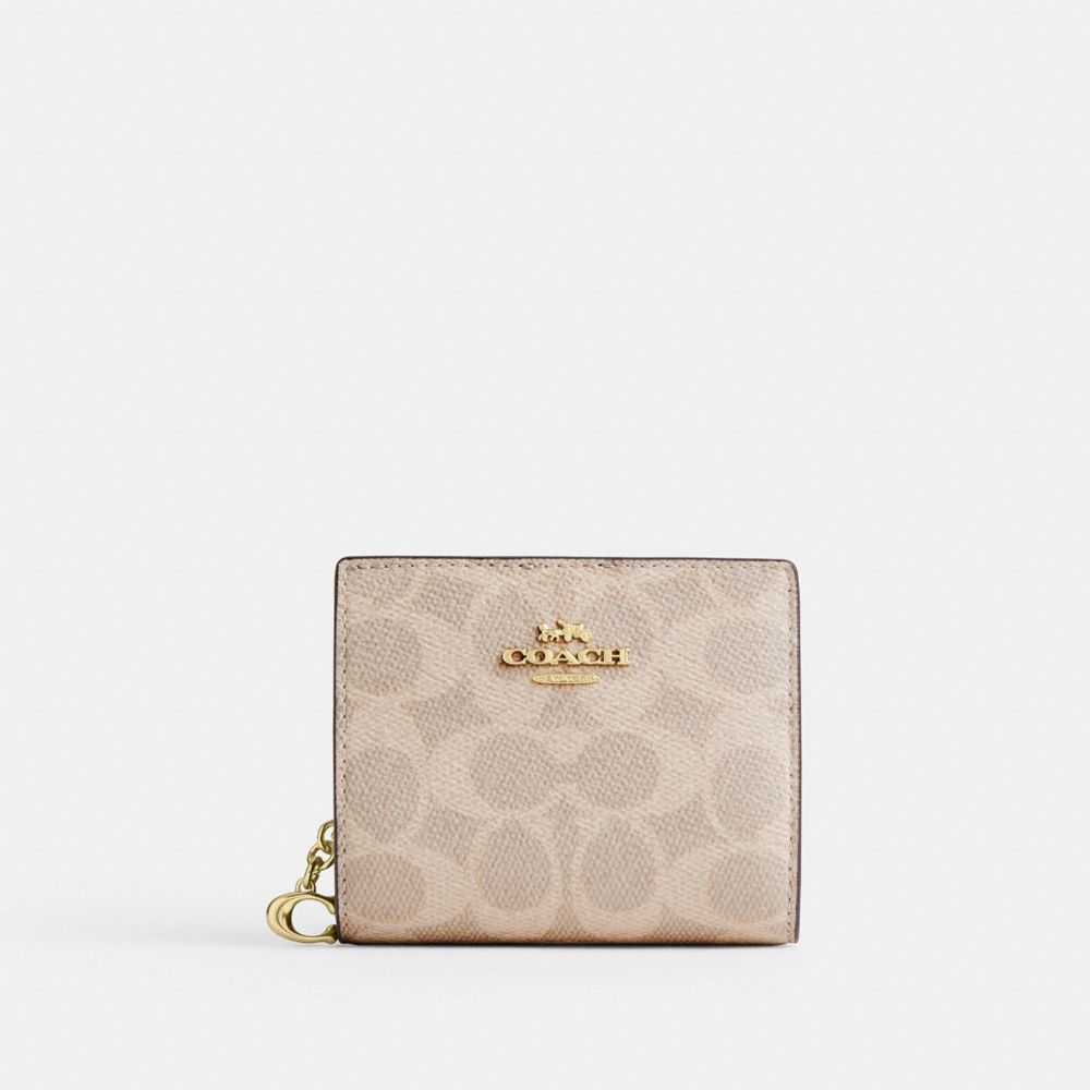 Snap Wallet With Cherry Print