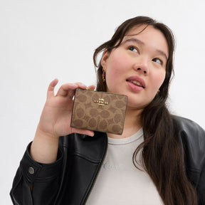 Bifold Wallet In Signature Canvas