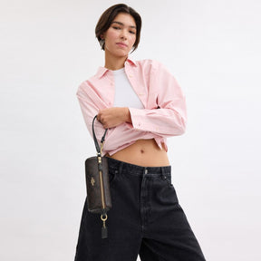 Nolita Barrel Bag In Signature Canvas