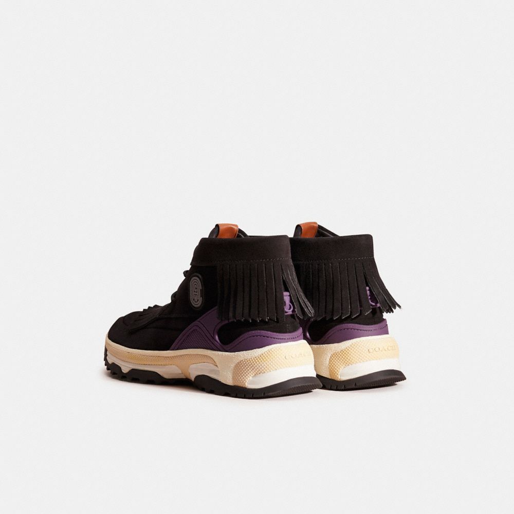 Restored C243 Moccasin Sneaker With Coach Patch