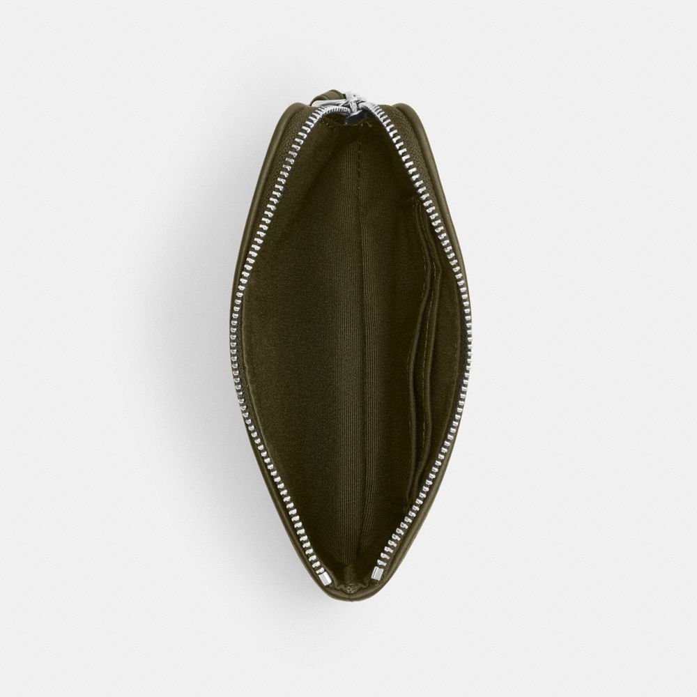 Corner Zip Wristlet In Signature Jacquard