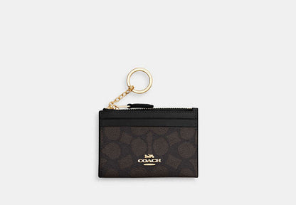 Mini Skinny Id Case In Signature Canvas