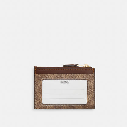 Mini Skinny Id Case In Signature Canvas