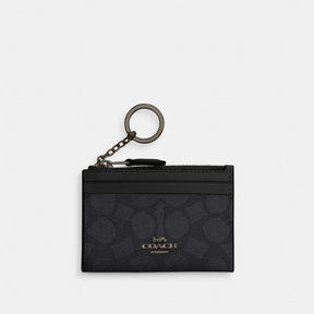 Mini Skinny Id Case In Signature Canvas