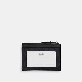 Mini Skinny Id Case In Signature Canvas