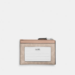 Mini Skinny Id Case In Signature Canvas