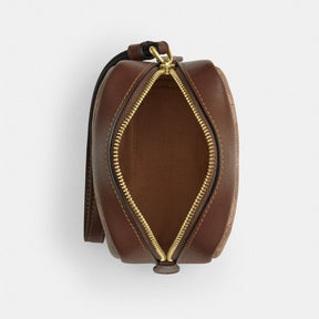 Pouch Wristlet In Signature Canvas