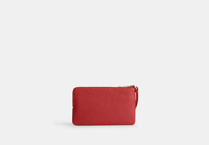 Double Zip Wallet In Signature Canvas