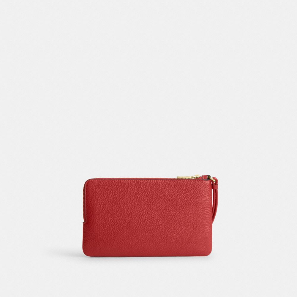 Double Zip Wallet In Signature Canvas