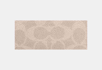 Double Zip Wallet In Signature Canvas