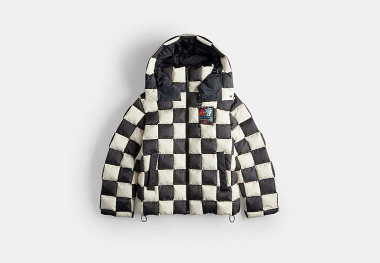 Coachtopia Loop Puffer Jacket With Checkerboard Quilting