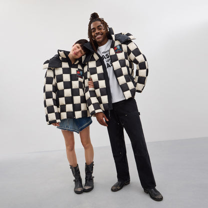 Coachtopia Loop Puffer Jacket With Checkerboard Quilting