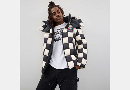 Coachtopia Loop Puffer Jacket With Checkerboard Quilting