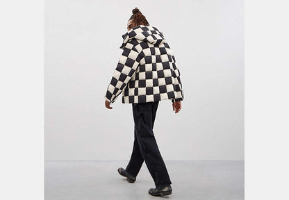 Coachtopia Loop Puffer Jacket With Checkerboard Quilting