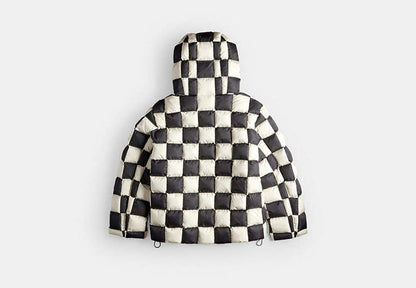 Coachtopia Loop Puffer Jacket With Checkerboard Quilting