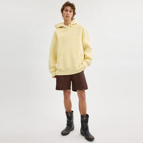 Oversized Signature Crest Hoodie In Organic Cotton
