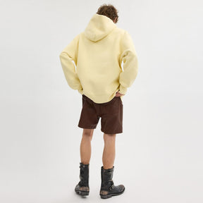 Oversized Signature Crest Hoodie In Organic Cotton