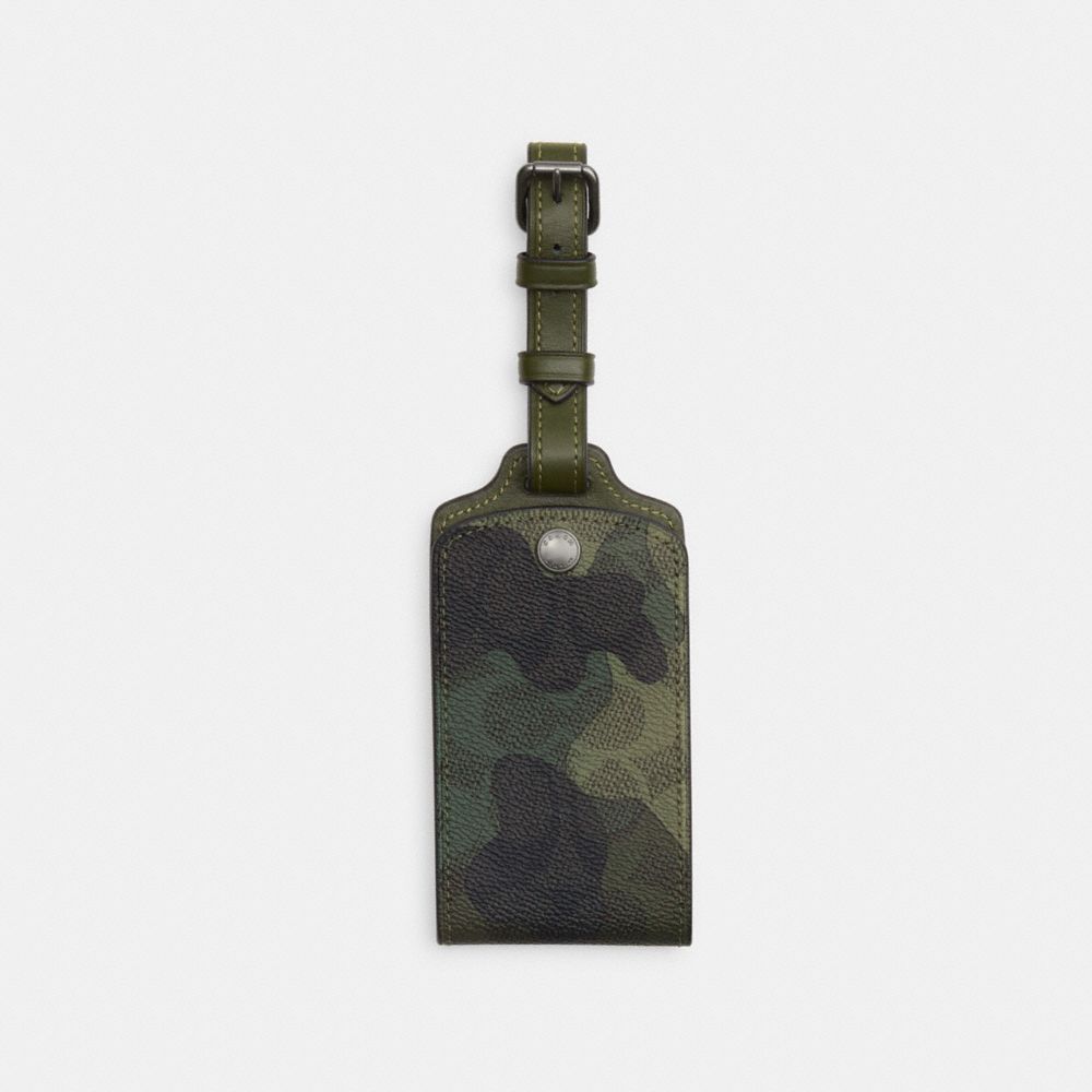 Luggage Tag In Signature Camo Print