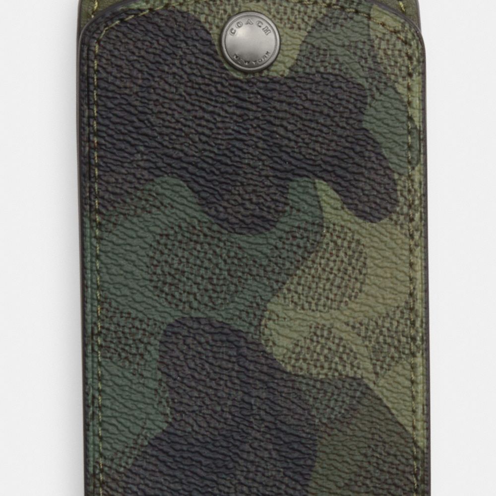 Luggage Tag In Signature Camo Print