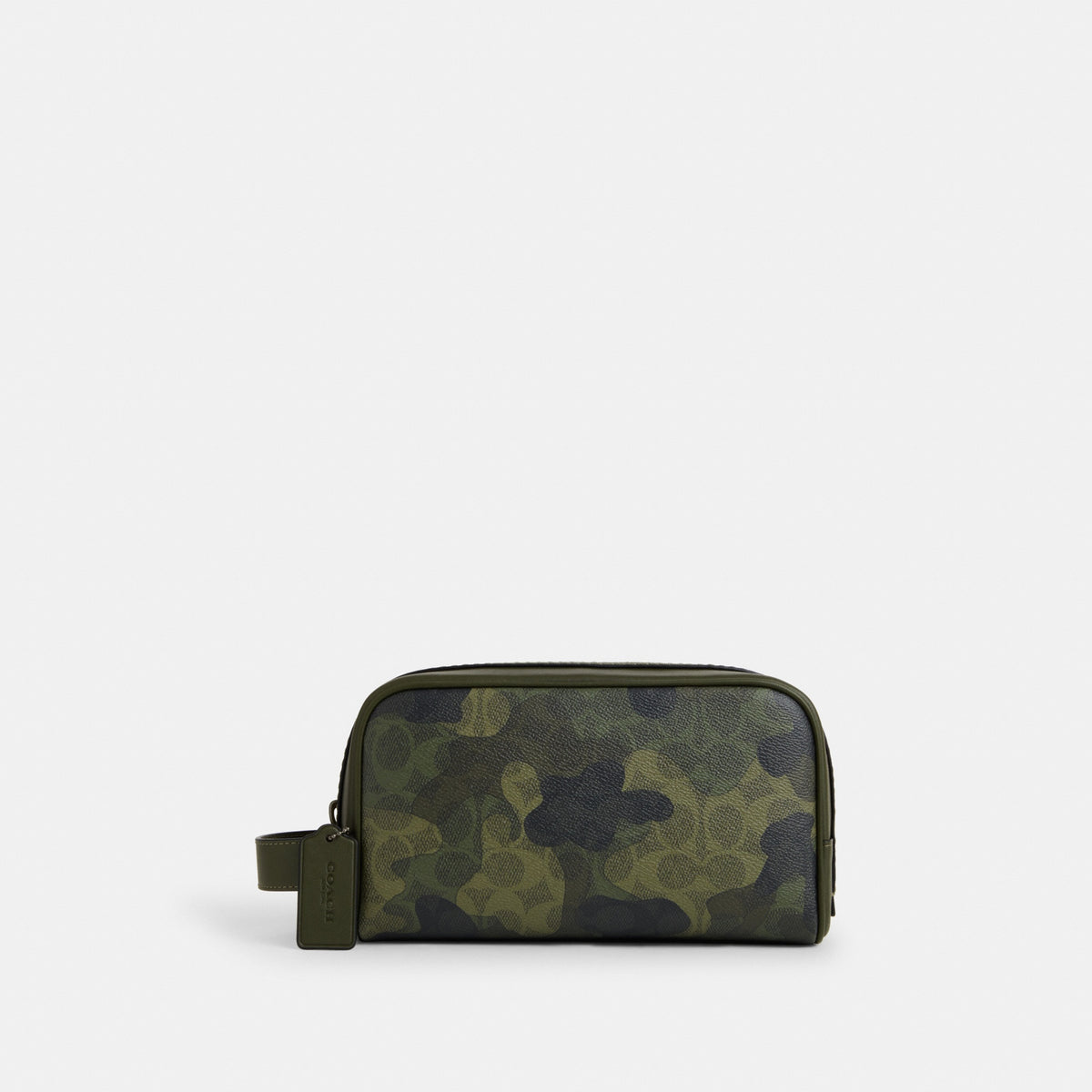 Small Travel Kit In Signature Camo Print