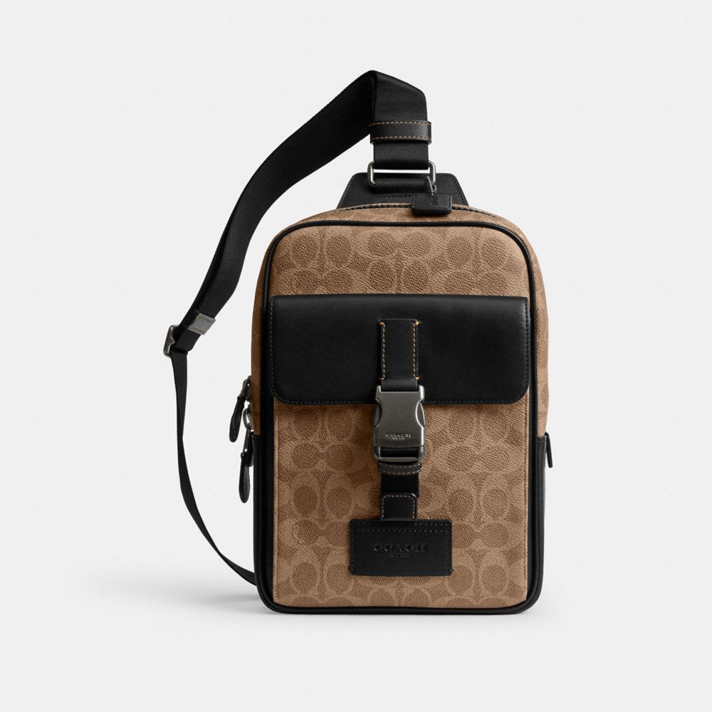 Track Pack In Signature Canvas