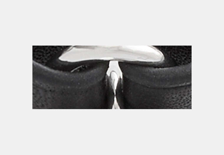Heart Charm Leather Choker