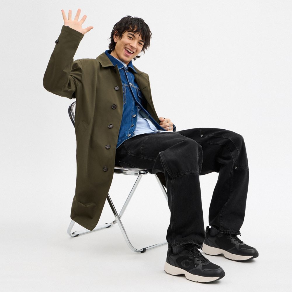 Strider Sneaker In Signature Canvas