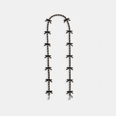 Leather Chain Strap With Bows