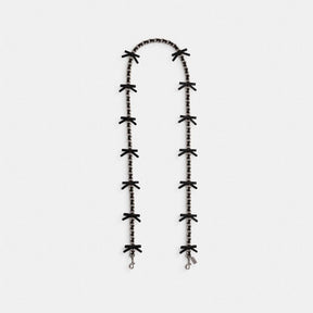 Leather Chain Strap With Bows